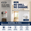 📢📢50% OFF !! ⏰Create storage space anywhere anytime！Adjustable No-Drill Tension Rod