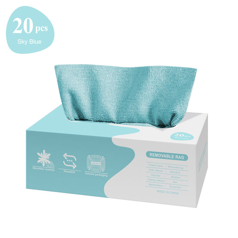 📢📢50% OFF !! ⏰Reusable Microfiber Paper Towels (20 pcs in 1 box)