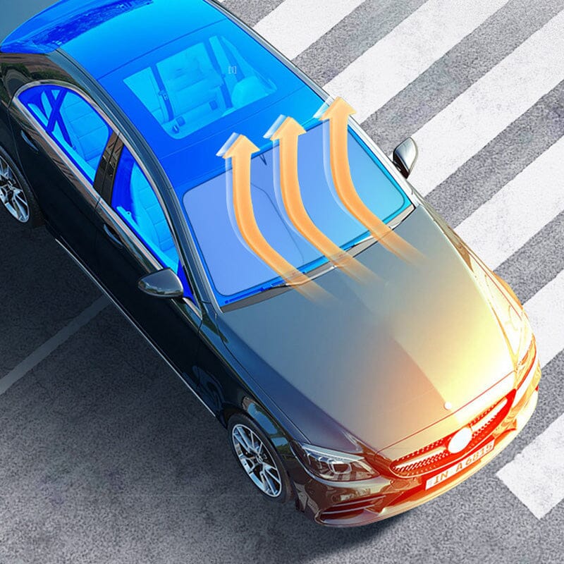 📢📢50% OFF !! ⏰☀️Windshield Sunshade Foldable Sun Shield