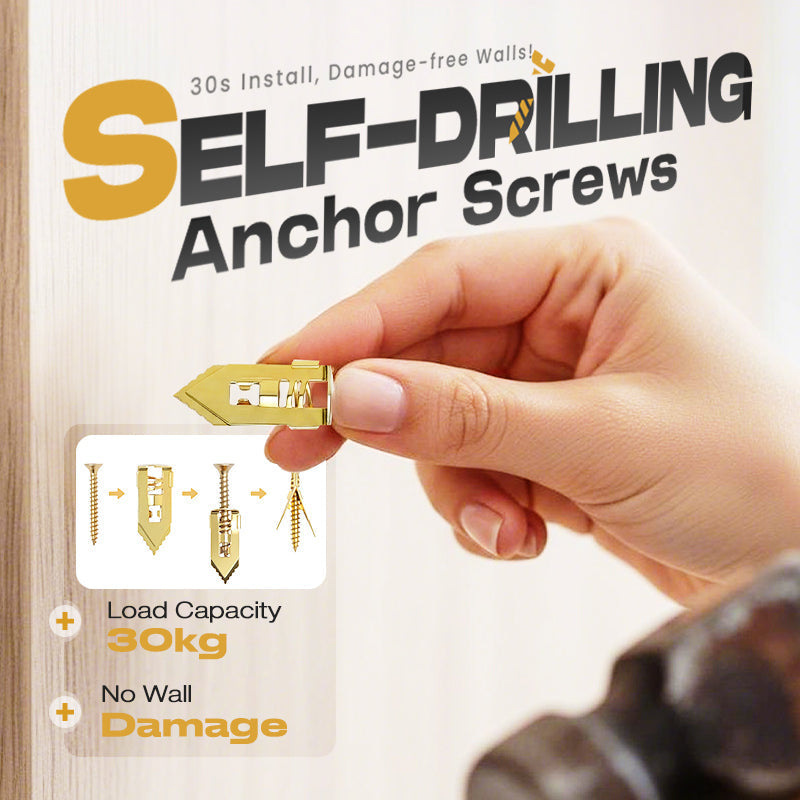 📢📢50% OFF !! ⏰🔥 Self-drilling anchors Screws Screws