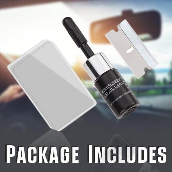 📢📢50% OFF !! Buy 1 Get 1 Free⏰Cracks Gone Glass Repair Kit (New Formula)🤩