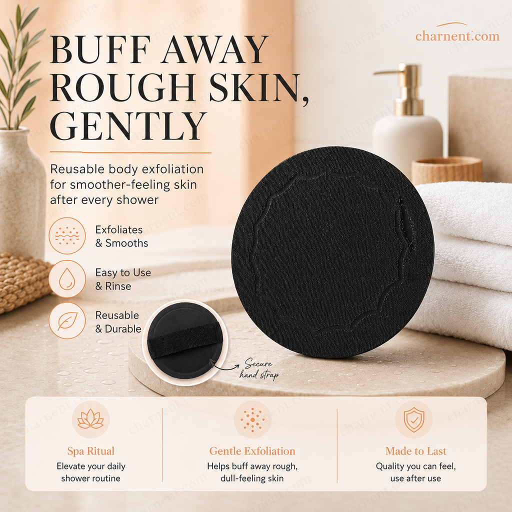 📢📢50% OFF !! ⏰🖤Exfoliating Scrub Bath Pads🧖‍♀️Gently exfoliate, unclog pores, reveal brighter skin