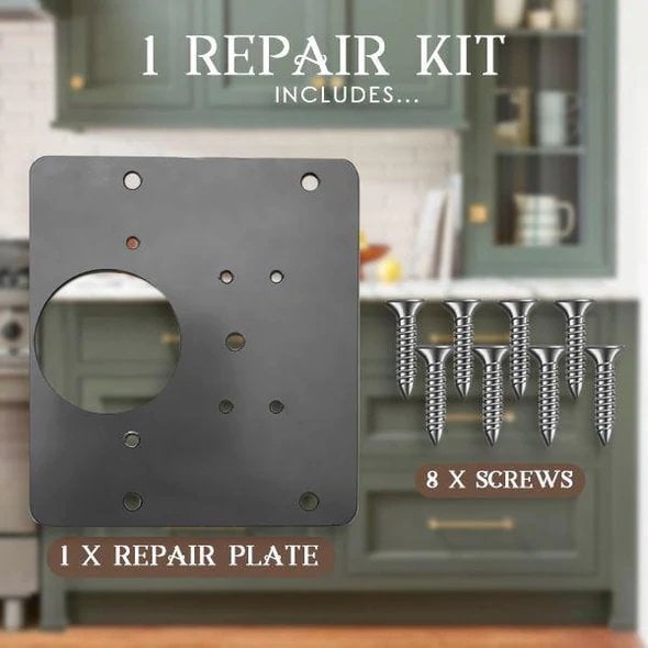 📢📢50% OFF !! ⏰ Hinge Repair Kit – All-in-One Tool, Easy Fix & Durable Solution 🏠