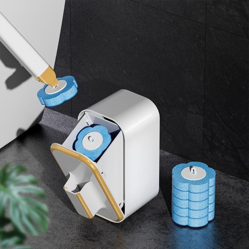 📢📢50% OFF !! ⏰💦Disposable Replacement Wall-Mounted Innovative Toilet Brush Set✨