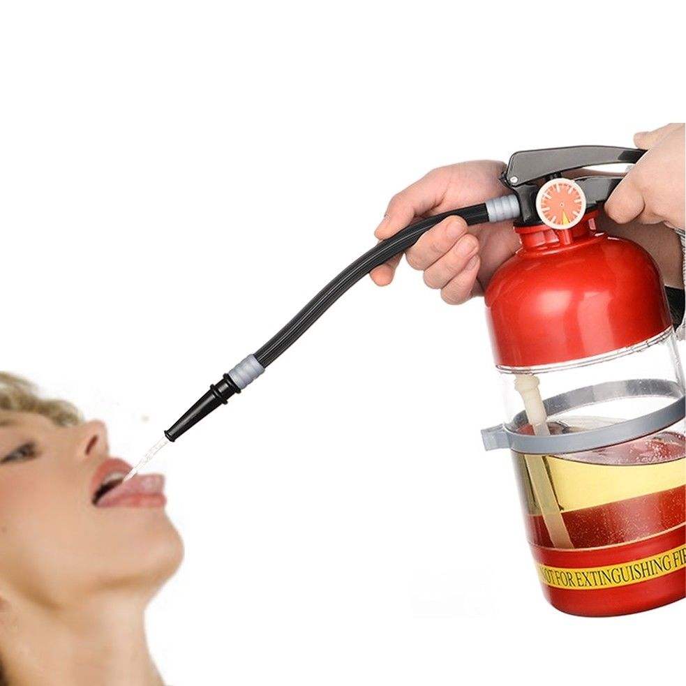 📢📢30% OFF !! ⏰Fire Extinguisher Decanter | Novel Shaped Food-Safe Drink Container