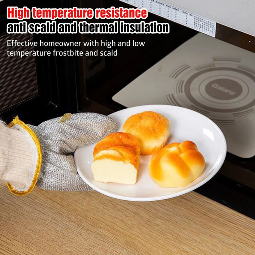 🧤 BUY 2 GET 1 FREE! ✨ Dishwashing Wire Gloves - Cut-Resistant & Flexible, Protect Hands from Sharp Edges and Hot Water, Durable for Daily Use 🍽️📦