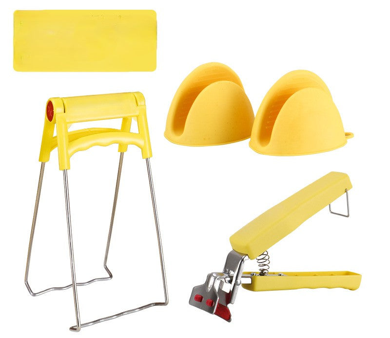 📢📢50% OFF !! ⏰ Anti-Scalding Clip for Bowls – Adjustable, Heat-Resistant, One-Hand Operation 🔧