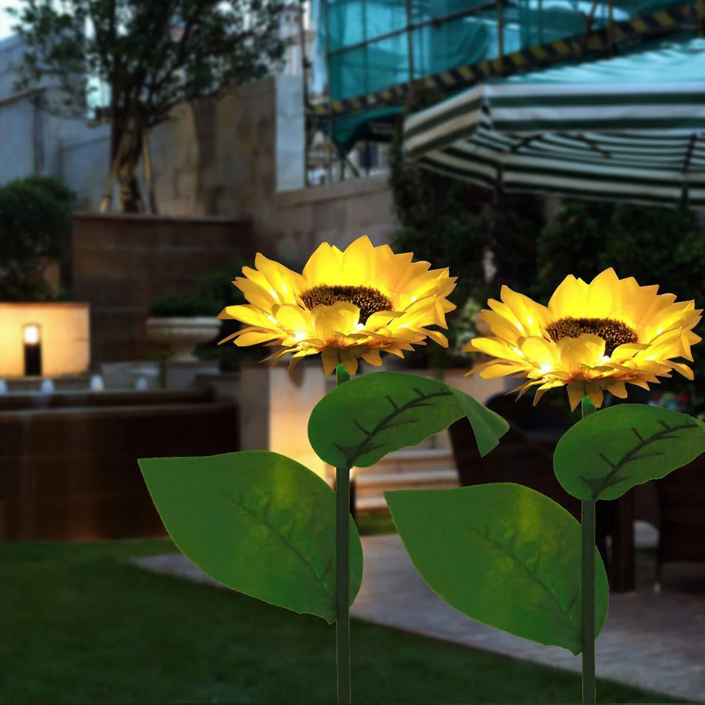 🔥 Hot sale 30% OFF🔥 Sunflower Solar Lights – Glowing Decor for Garden