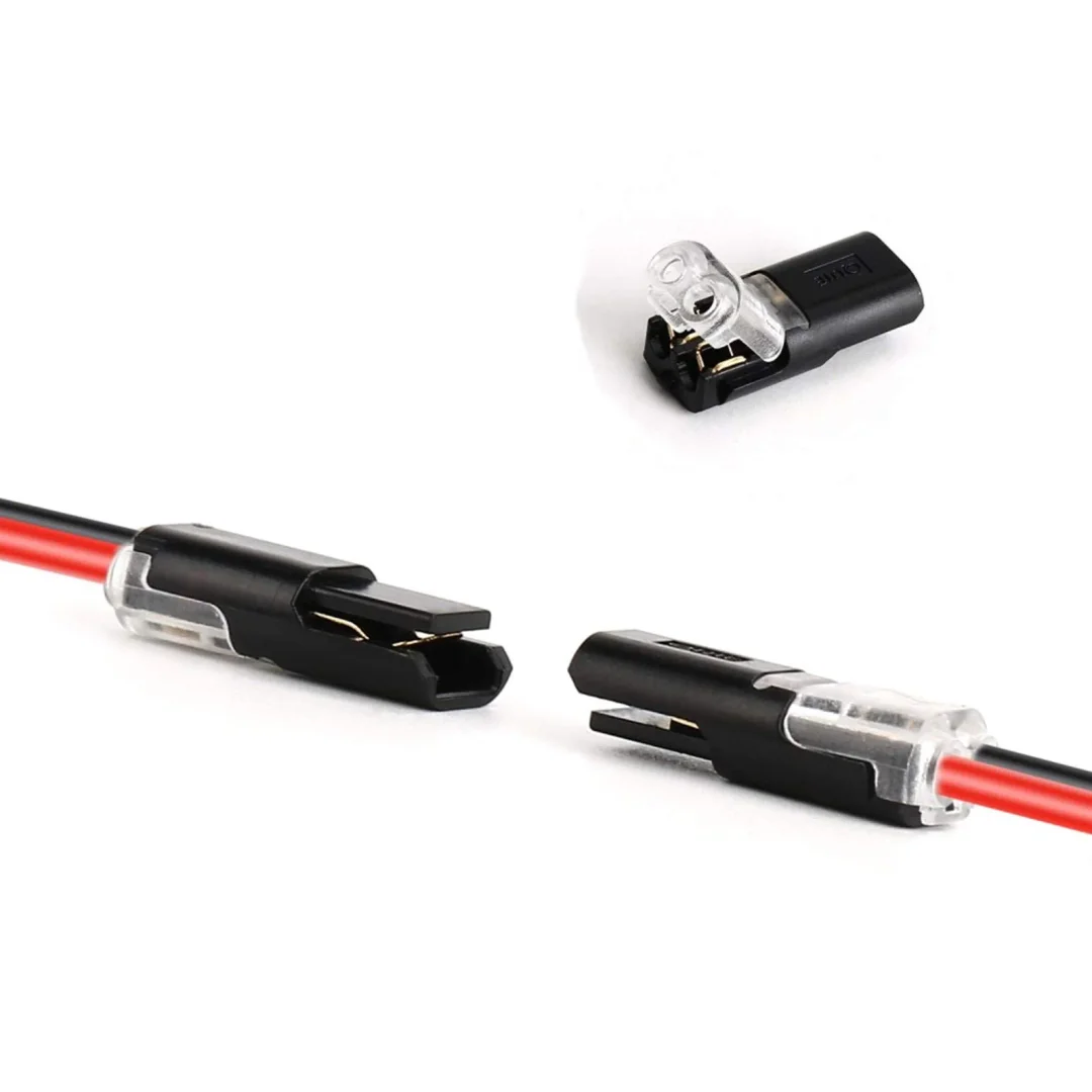 ❗❗Limited-time big sale🔥Get 10 extra items with every order🏆Double-wire Plug-in Connector With Locking Buckle🔩🔒