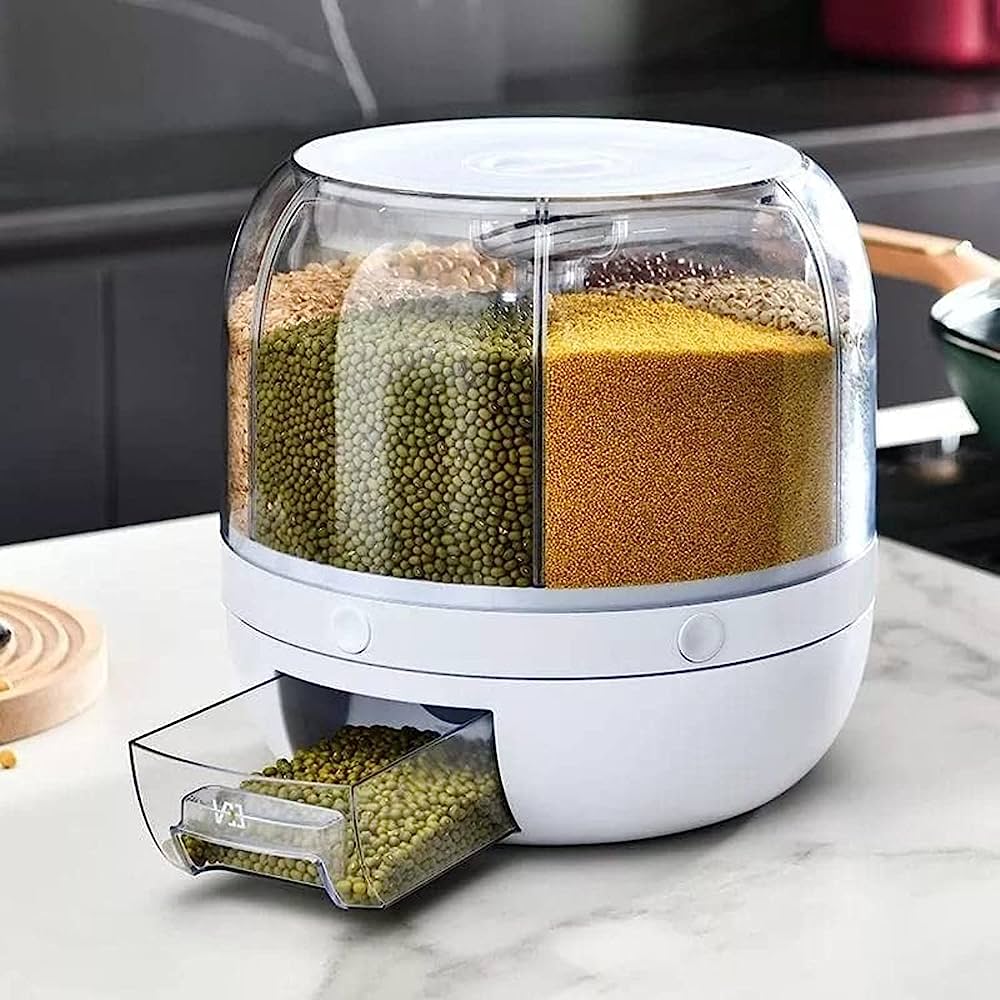 🔥35% OFF🔥Six Compartment Multi-Functional Moisture Resistant Metering Storage Tanks