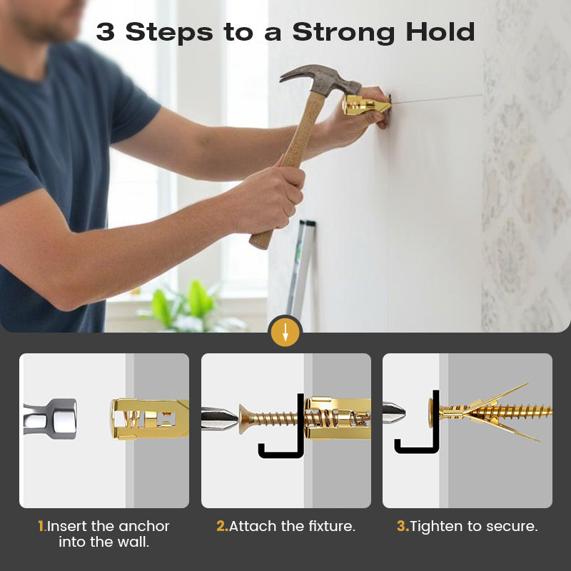 📢📢50% OFF !! ⏰🔥 Self-drilling anchors Screws Screws