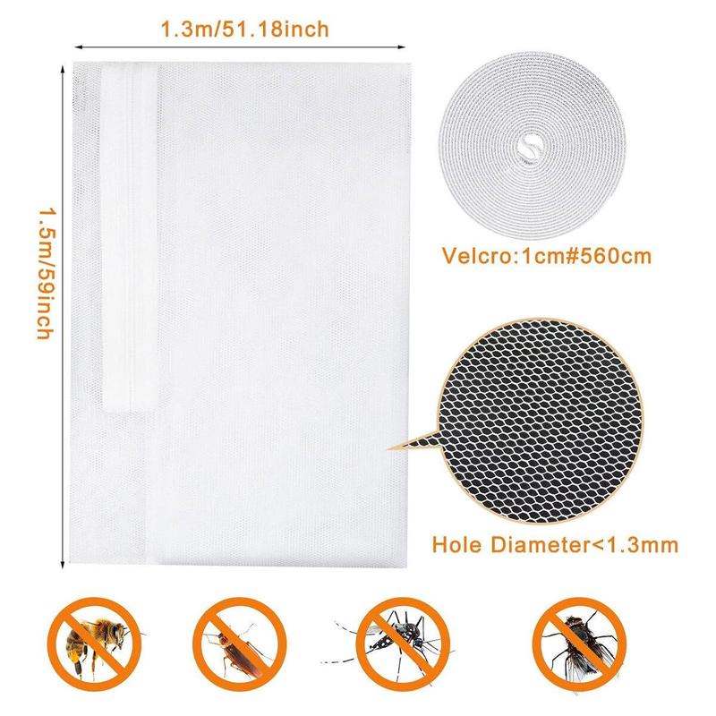 📢📢50% OFF !! ⏰FlyFree™ 3-Second Fit Window Mesh  🏡 Trusted by thousands of UK homes for a bug-free summer!
