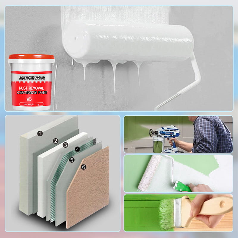 💥HOT SALE 50% OFF🎨Multifunctional Rust Removal and Conversion Paint