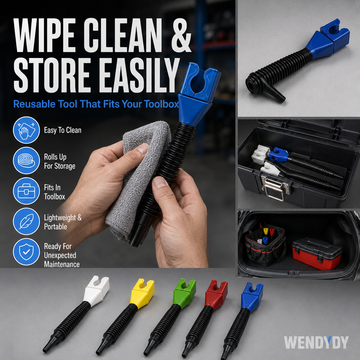 📢📢50% OFF !! ⏰Flexible Draining Tool Snap Funnel