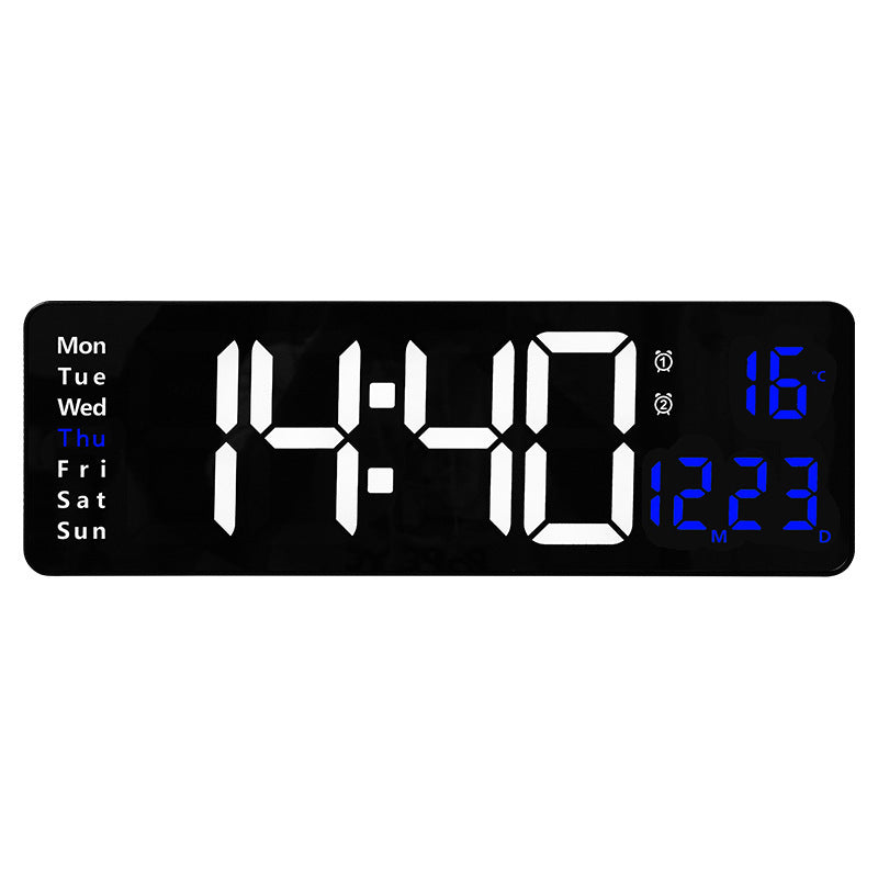 📢📢50% OFF !! ⏰16 Large Digital Clock with Temperature, Date, Auto DST, Night Light, Auto Brightness Dimmer