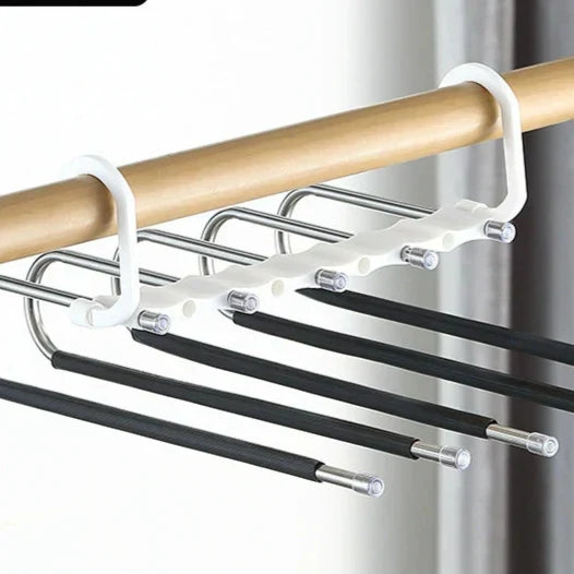 🥳2026 HOT SALE 50% OFF🥳💞50K+ SOLD!✨ 💝Multi layer zipper magic pants rack