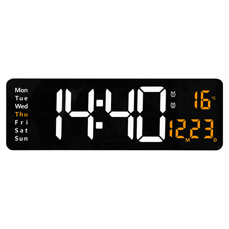 📢📢50% OFF !! ⏰16 Large Digital Clock with Temperature, Date, Auto DST, Night Light, Auto Brightness Dimmer