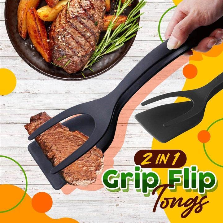 📢📢BUY 1 FET 1 FREE & 50% OFF !! ⏰2 In 1 Grip Flip Tongs
