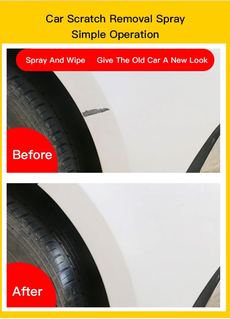 🔥Hot-selling!  Car Paint Scratch Repair Spray (Quick Fix for Light Scratches & Scuffs)