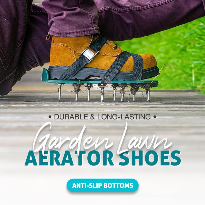 🔥 Hot sale 40%-52% OFF🔥26-Spike Lawn Aerator Shoes – No Bending, Just Walk