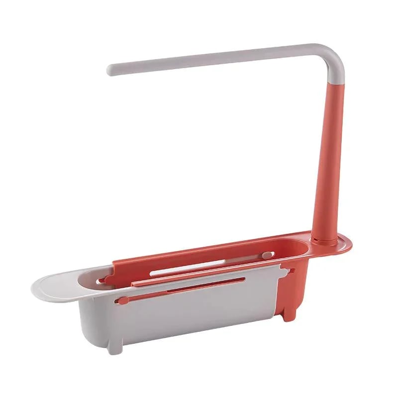 🔥LAST DAY SALE 50% OFF!!🔥Updated Telescopic Sink Storage Rack😊