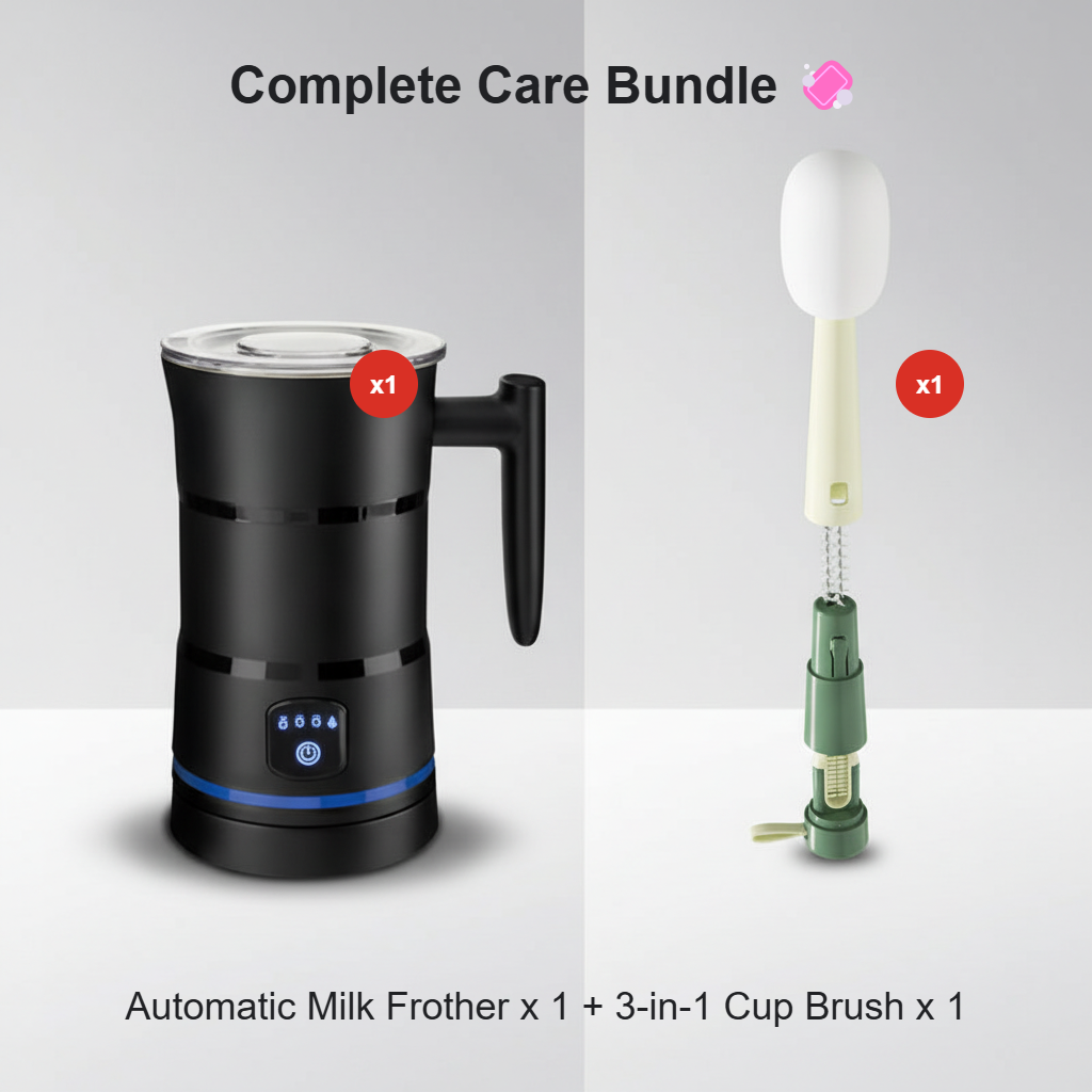 🎁New arrival 50% OFF💥Professional Automatic Foam Maker Electric Milk Frother
