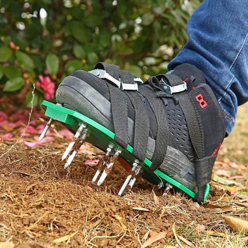 🔥 Hot sale 40%-52% OFF🔥26-Spike Lawn Aerator Shoes – No Bending, Just Walk