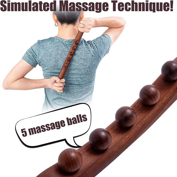 📢📢50% OFF !! ⏰Wooden lymphatic massage stick