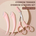 📢📢50% RABATT !!⏰Pousbo® Eyebrow Scissors With Comb
