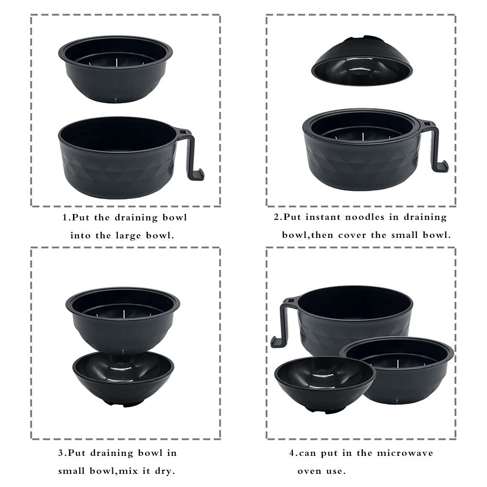 📢📢50% OFF !! ⏰ Ramen Cooker Ramen Bowl Set with Chopsticks🍜