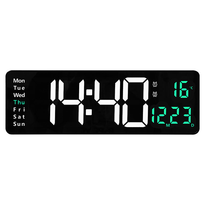 📢📢50% OFF !! ⏰16 Large Digital Clock with Temperature, Date, Auto DST, Night Light, Auto Brightness Dimmer