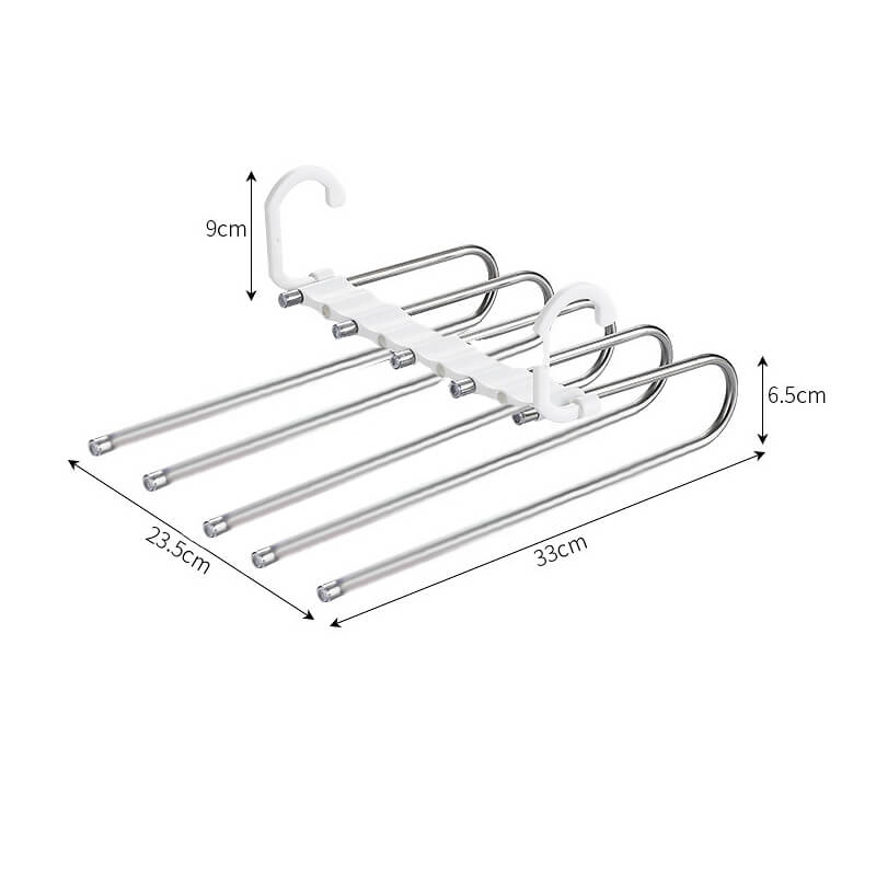 🥳2026 HOT SALE 50% OFF🥳💞50K+ SOLD!✨ 💝Multi layer zipper magic pants rack