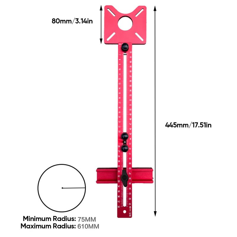 📢📢50% OFF !! ⏰3 in 1 Router Milling Groove Bracke