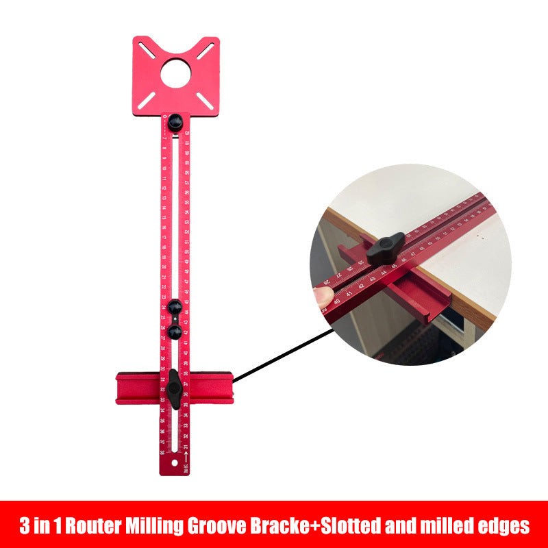 📢📢50% OFF !! ⏰3 in 1 Router Milling Groove Bracke