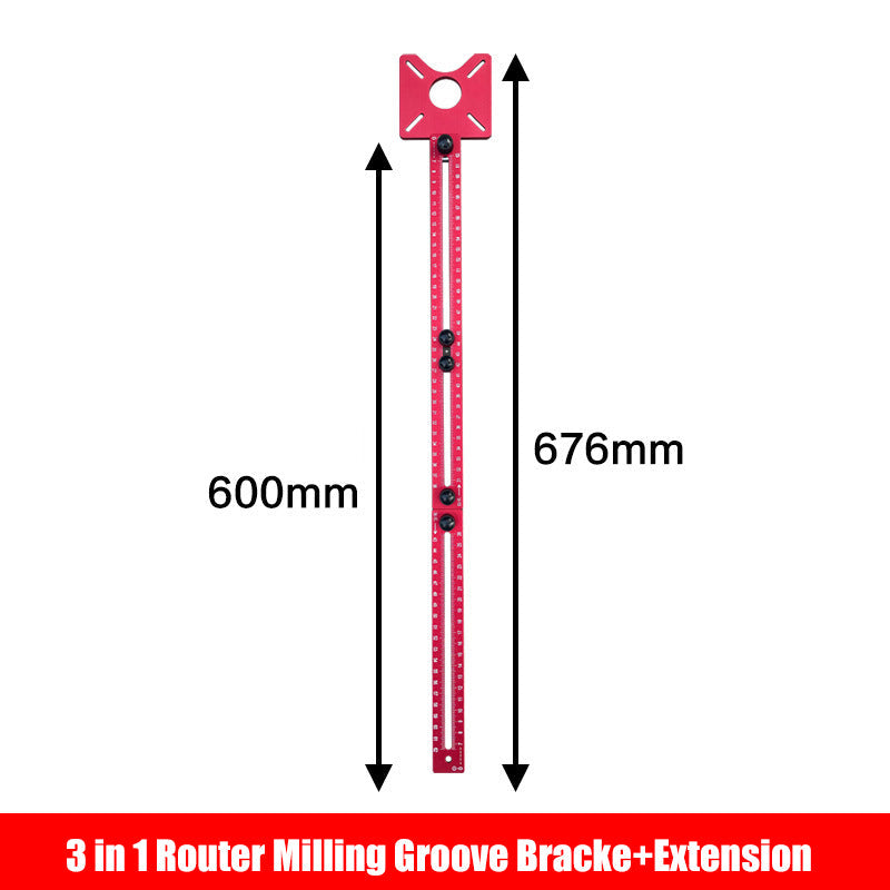 📢📢50% OFF !! ⏰3 in 1 Router Milling Groove Bracke