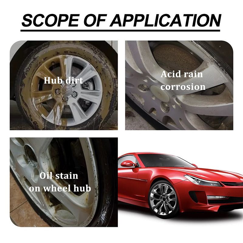 📢📢50% OFF !! ⏰🚗Cleaning Agents For Car Wheels