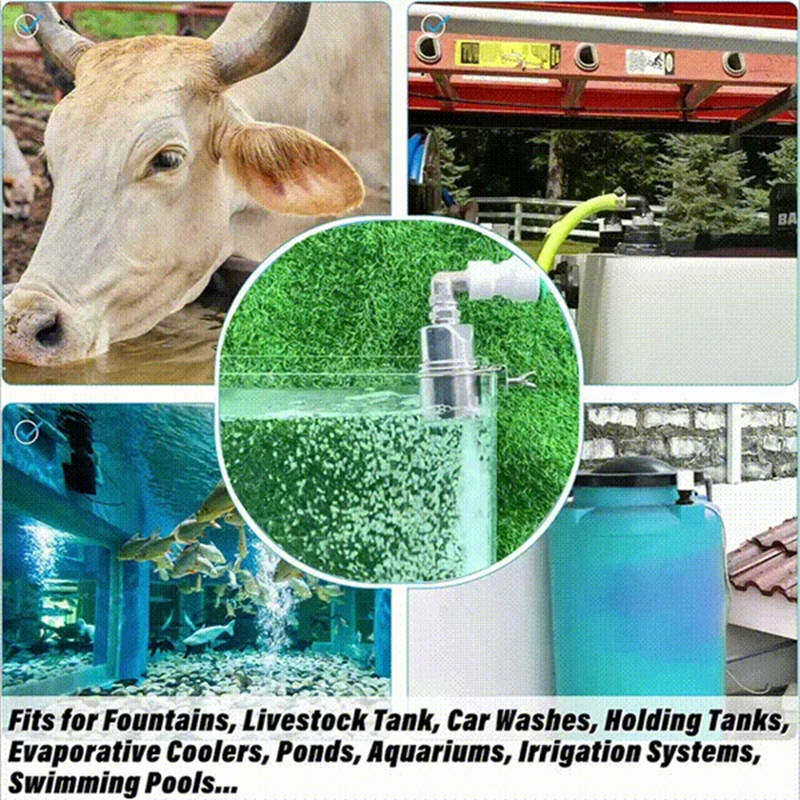 📢📢50% OFF !! ⏰304 Stainless Steel Completely Automatic Water Level Control Floating Valve