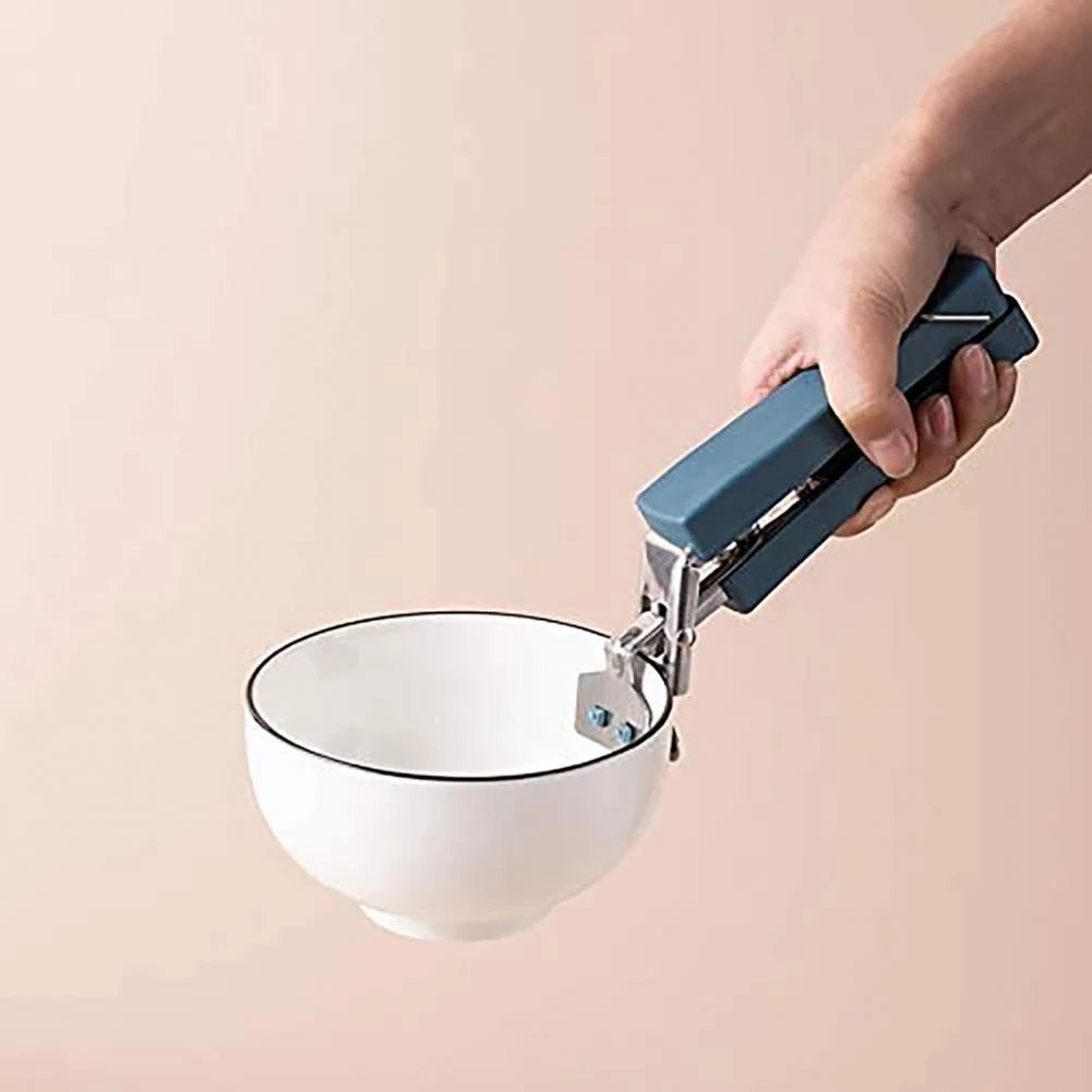 📢📢50% OFF !! ⏰ Anti-Scalding Clip for Bowls – Adjustable, Heat-Resistant, One-Hand Operation 🔧