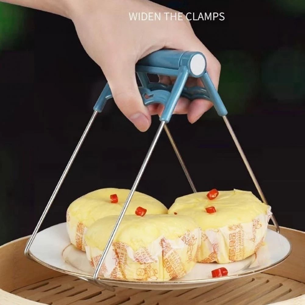 📢📢50% OFF !! ⏰ Anti-Scalding Clip for Bowls – Adjustable, Heat-Resistant, One-Hand Operation 🔧