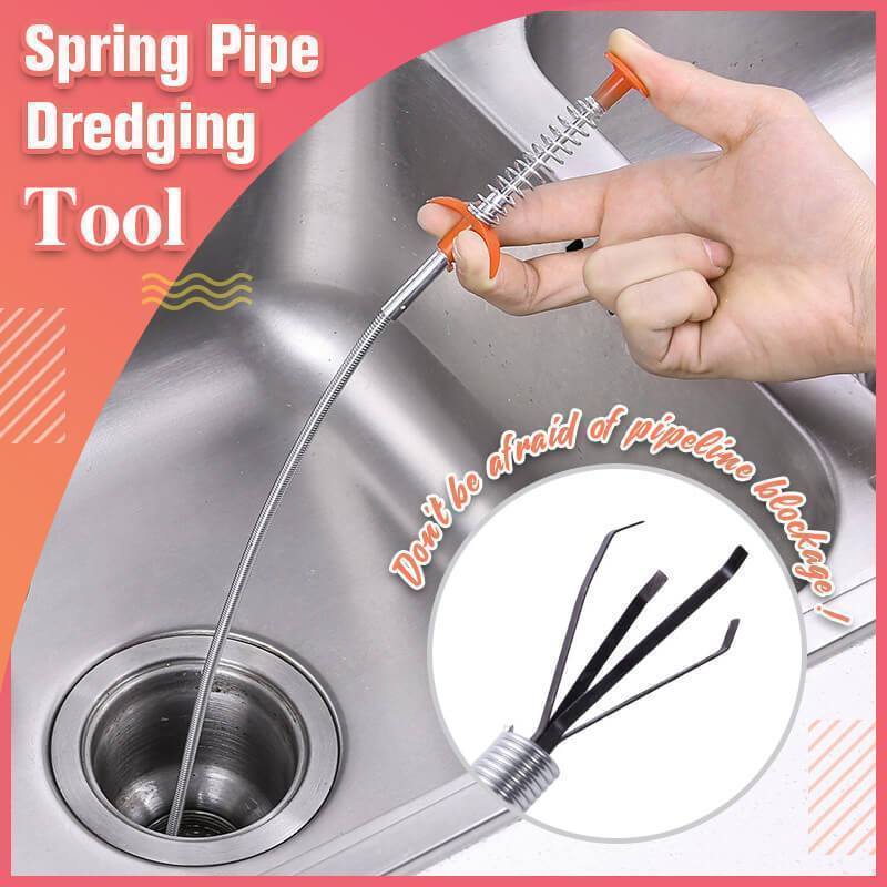 📢📢50% OFF !! ⏰ Unclog Kitchen Sinks Fast! Drain Cleaning Hook, Targets Blockages Precisely💪🛡️