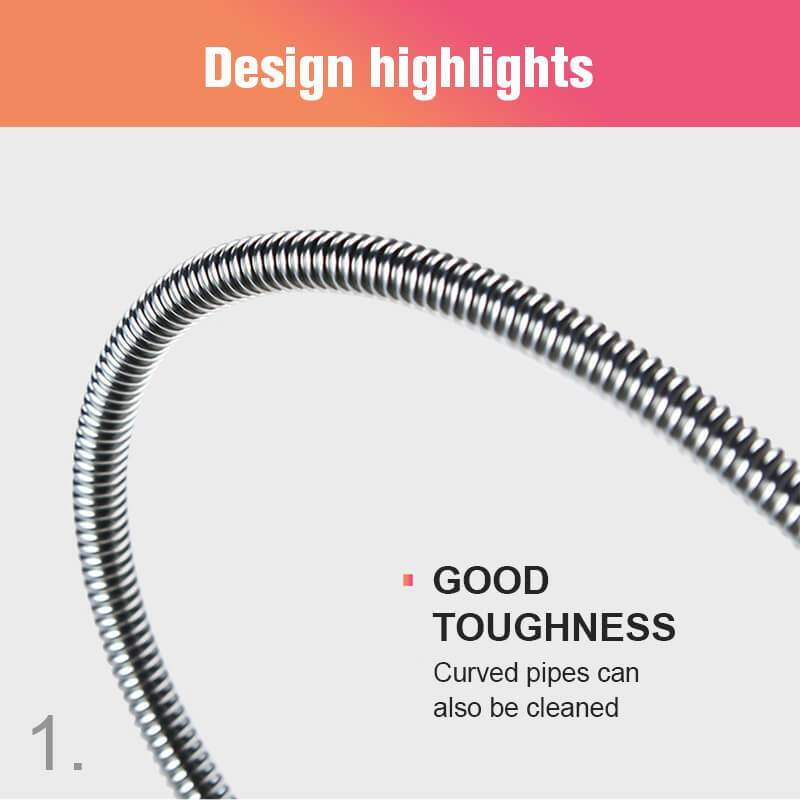 📢📢50% OFF !! ⏰ Unclog Kitchen Sinks Fast! Drain Cleaning Hook, Targets Blockages Precisely💪🛡️
