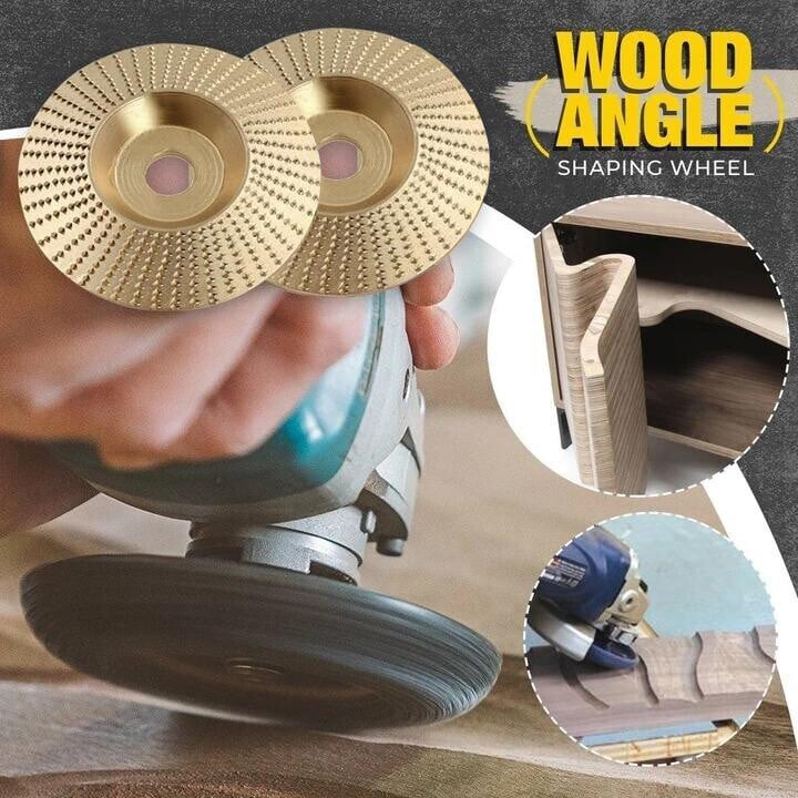📢📢50% OFF !! ⏰Premium Wood Carving Disc for Angle Grinder