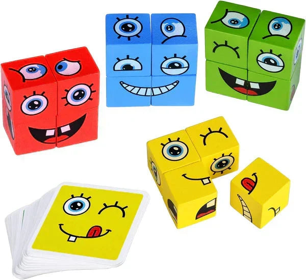 💖Hot Sale 50% OFF🎁5D Puzzle Educational Faces Changing Family Game🧩