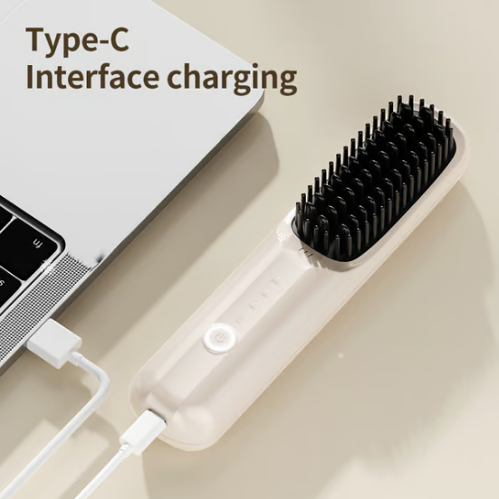 📢📢50% OFF !! ⏰🎁USB cordless negative ion hair straightener