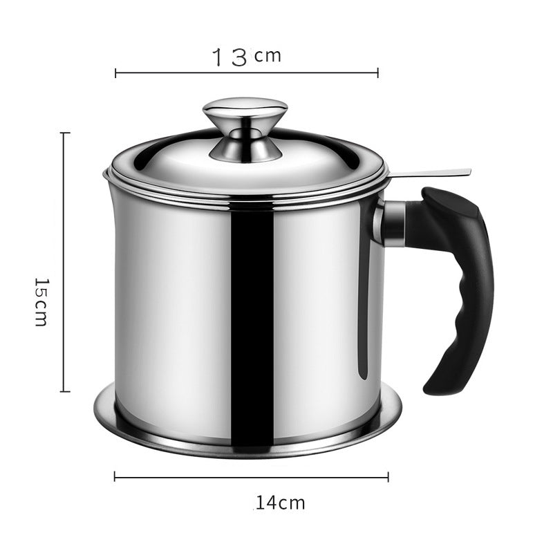 📢📢50% OFF !! ⏰304 Stainless Steel Kitchen Oil Jar 🌟