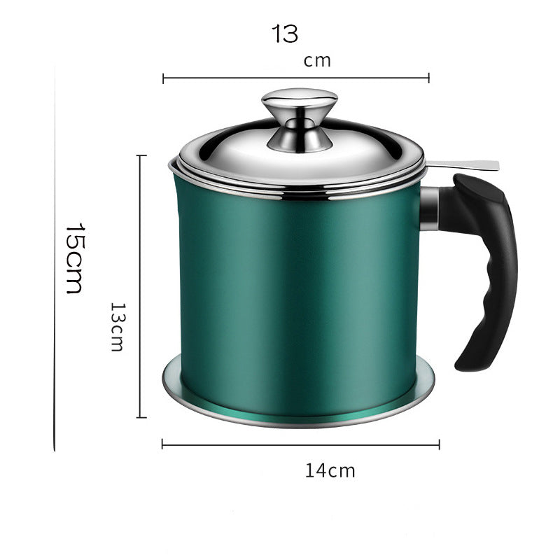 📢📢50% OFF !! ⏰304 Stainless Steel Kitchen Oil Jar 🌟