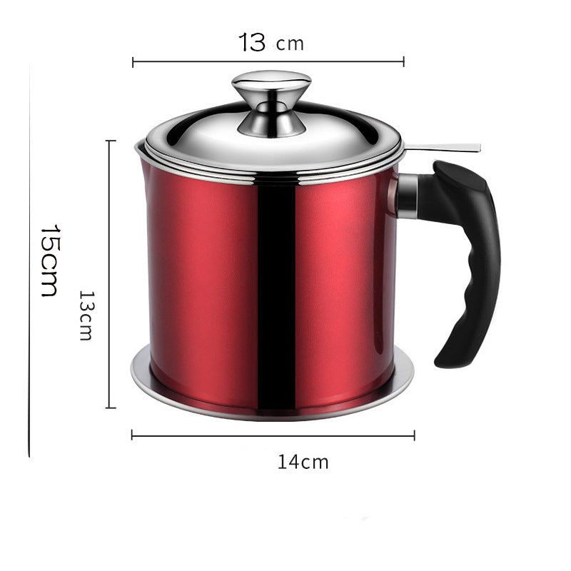 📢📢50% OFF !! ⏰304 Stainless Steel Kitchen Oil Jar 🌟