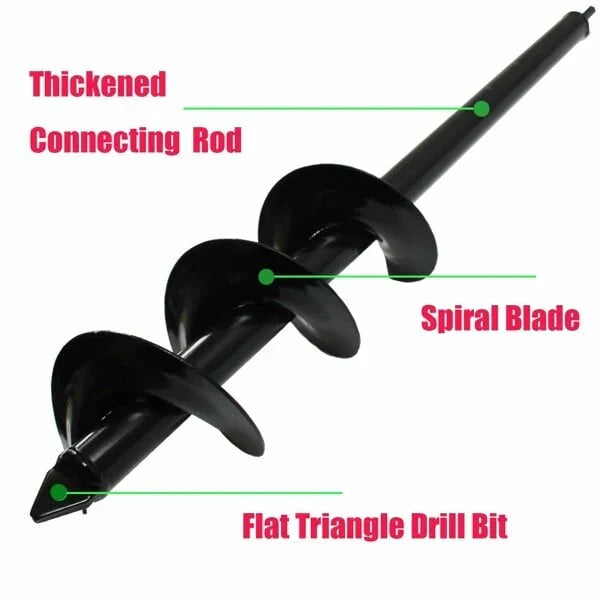 📢📢50% OFF !! ⏰Spiral Drill for Planting – Ready in 30 Seconds ⏱️🌿