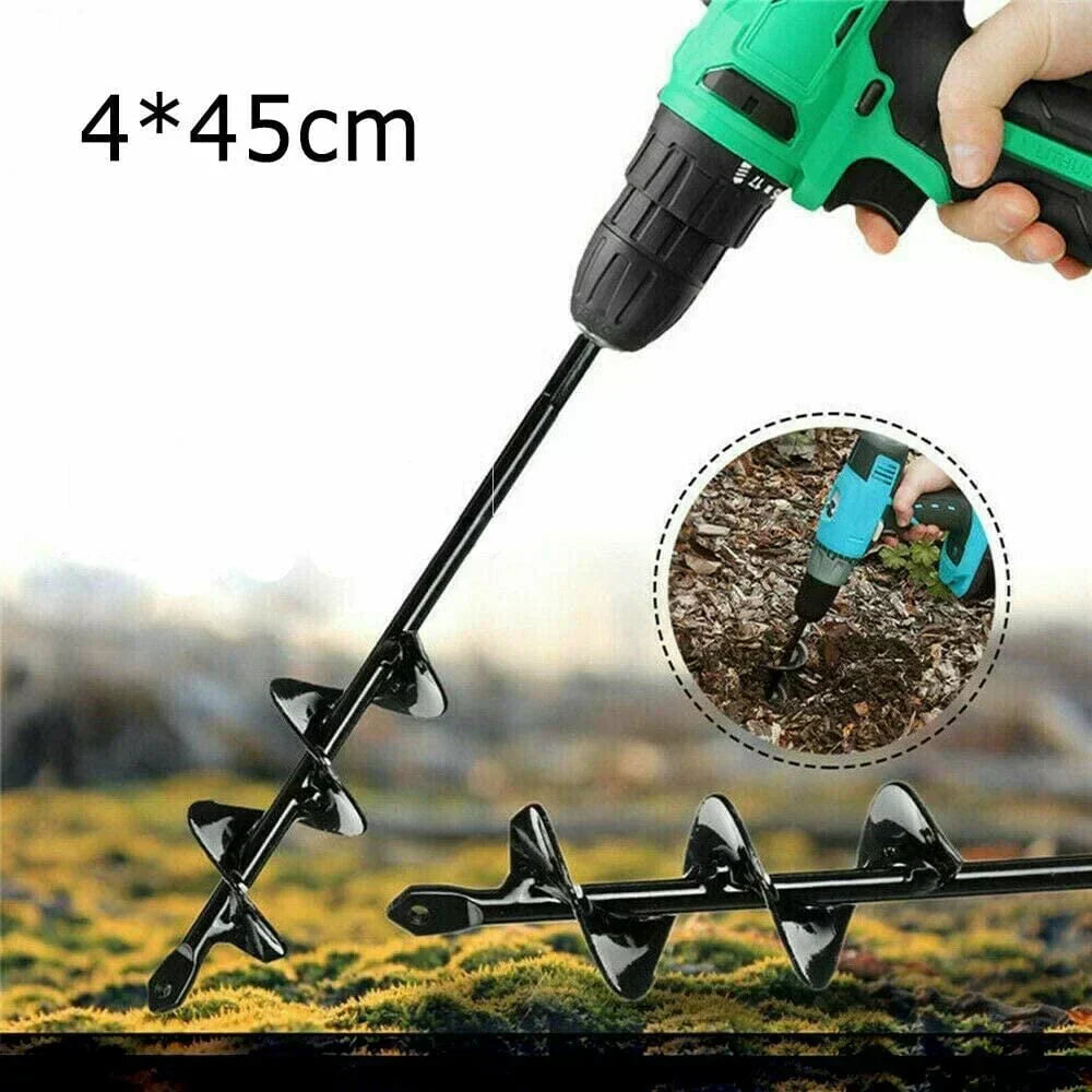 📢📢50% OFF !! ⏰Spiral Drill for Planting – Ready in 30 Seconds ⏱️🌿
