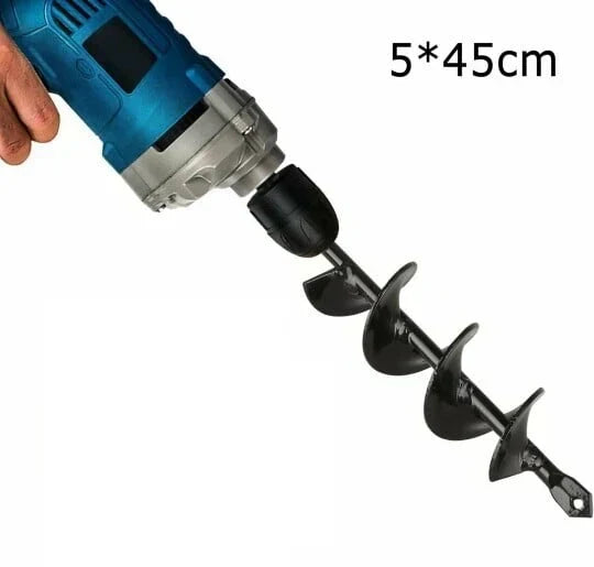 📢📢50% OFF !! ⏰Spiral Drill for Planting – Ready in 30 Seconds ⏱️🌿